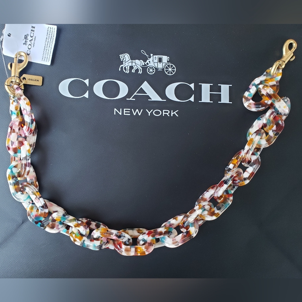 Coach Resin Chain strap